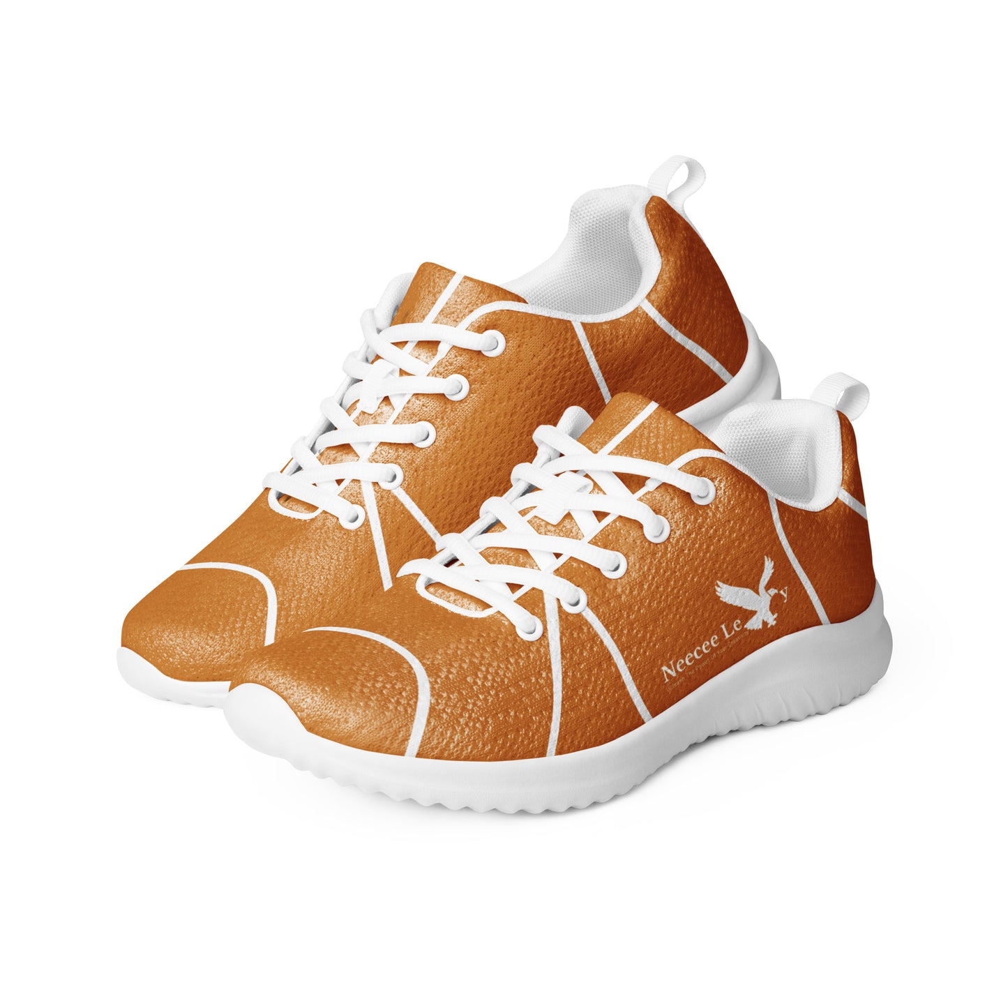 Orange Men Athletic Shoes