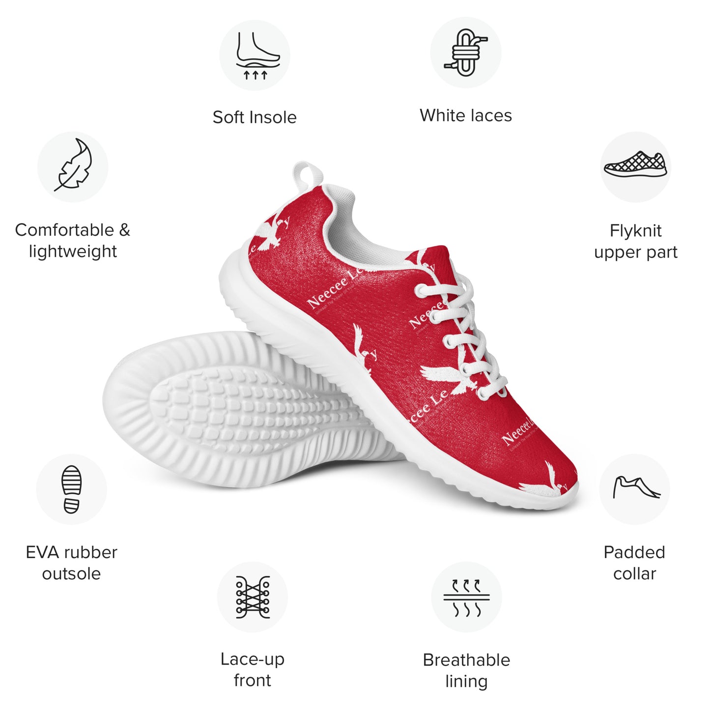 RED Women’s Athletic Shoes